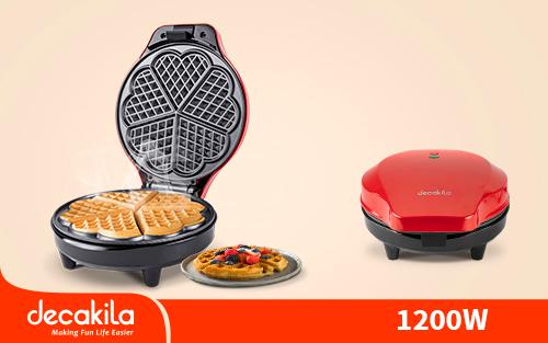 Decakila Gaufrier rond KEEC016W